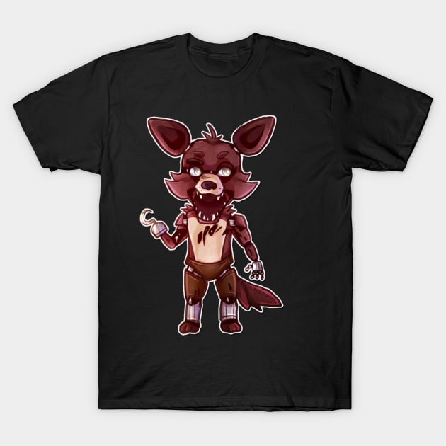 Foxy the Pirate T-Shirt by Kateastrophe